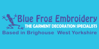 Blue Frog Embroidery