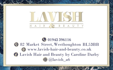 Lavish Hair and Beauty by Caroline Darby