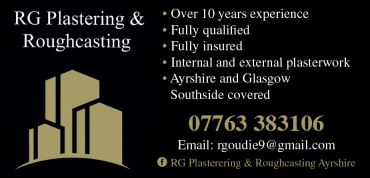 RG Plasterering & Roughcasting Ayrshire